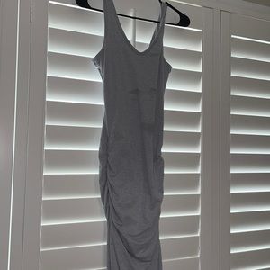 Gray tank dress